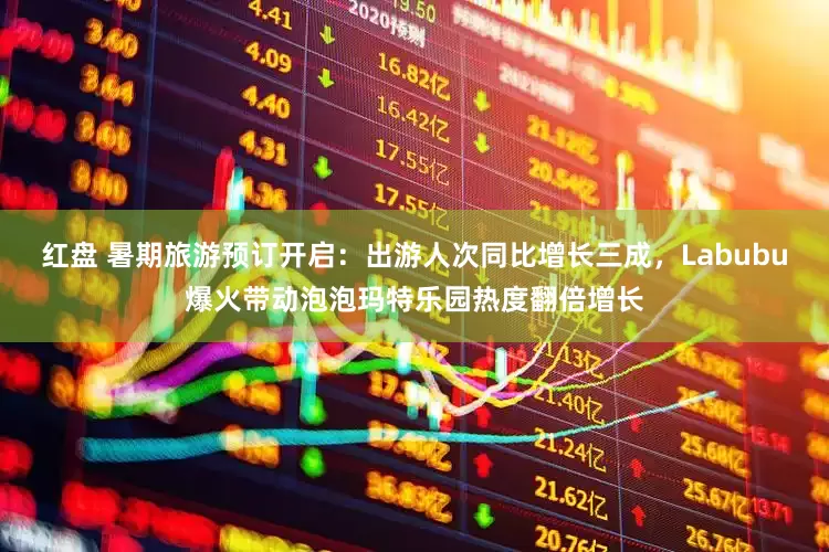 红盘 暑期旅游预订开启：出游人次同比增长三成，Labubu爆火带动泡泡玛特乐园热度翻倍增长