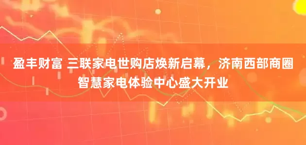 盈丰财富 三联家电世购店焕新启幕，济南西部商圈智慧家电体验中心盛大开业