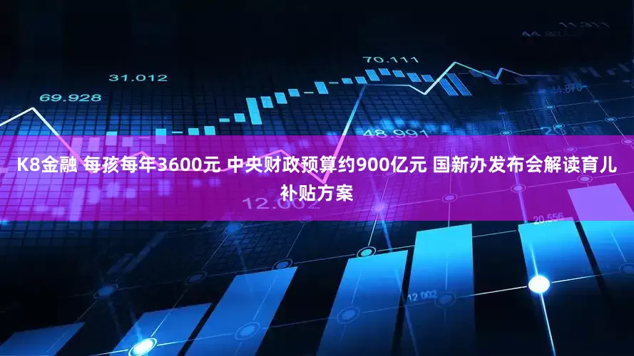 K8金融 每孩每年3600元 中央财政预算约900亿元 国新办发布会解读育儿补贴方案