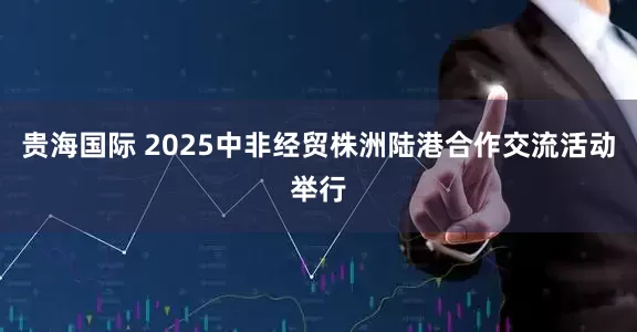 贵海国际 2025中非经贸株洲陆港合作交流活动举行