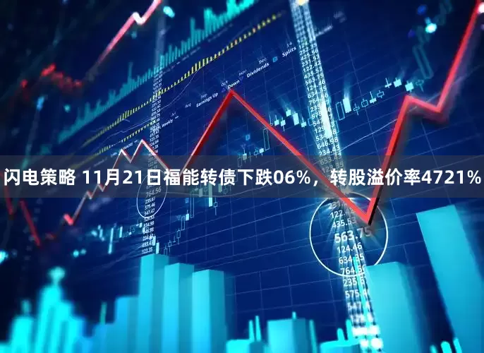 闪电策略 11月21日福能转债下跌06%，转股溢价率4721%